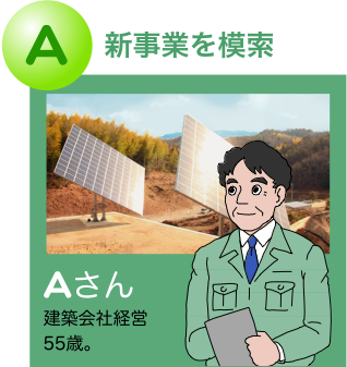建築会社経営の55歳 Aさんの例